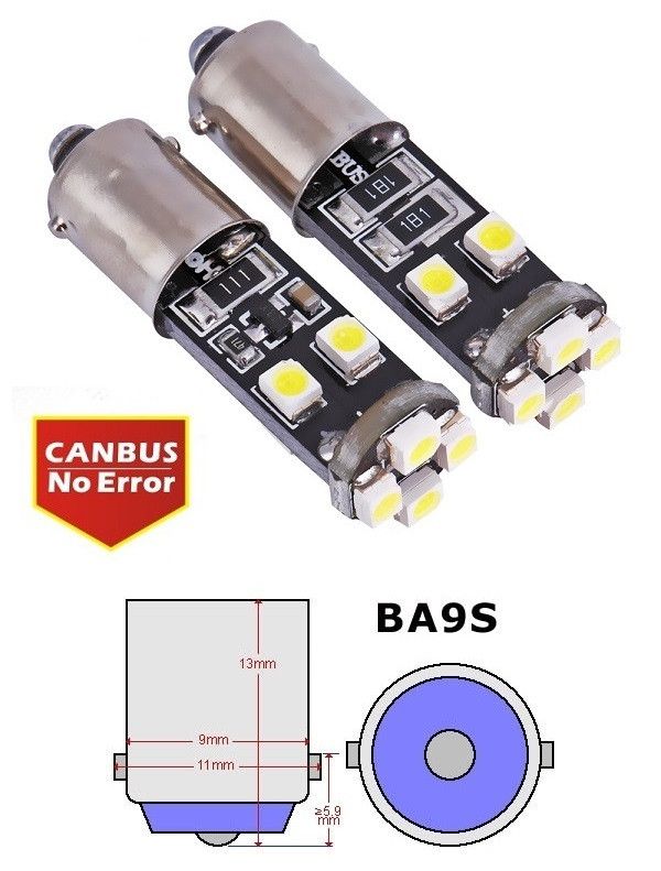 LED T4W BA9S 8x1210smd CANBUS Beograd Zemun